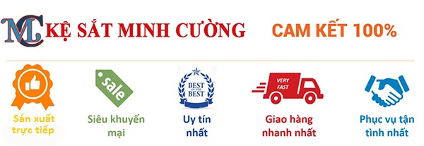 kệ sắt Minh Cường